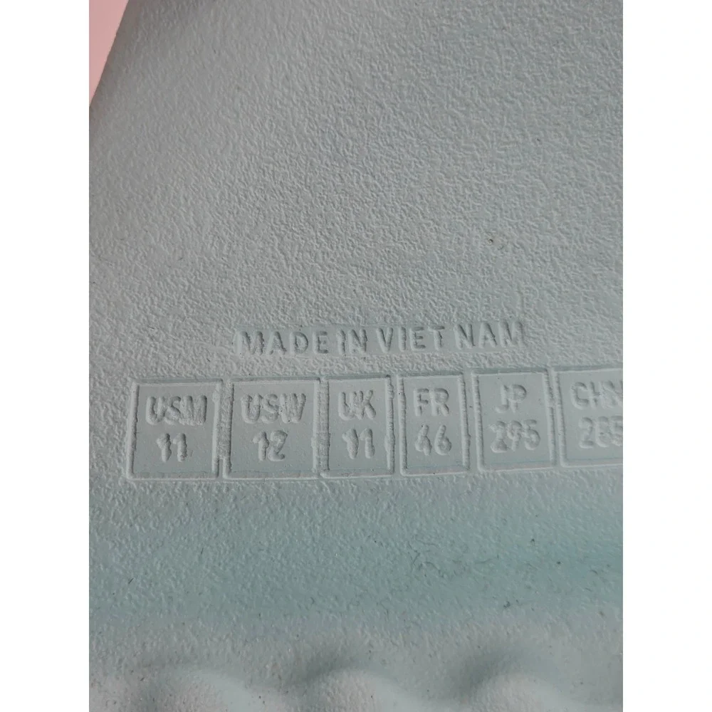 Adidas Adissage TND Cloudfoam Slides Light Blue Massage Sandals M 11 W 12 Teal